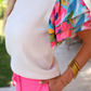 Wander The Town Flutter Sleeve Top