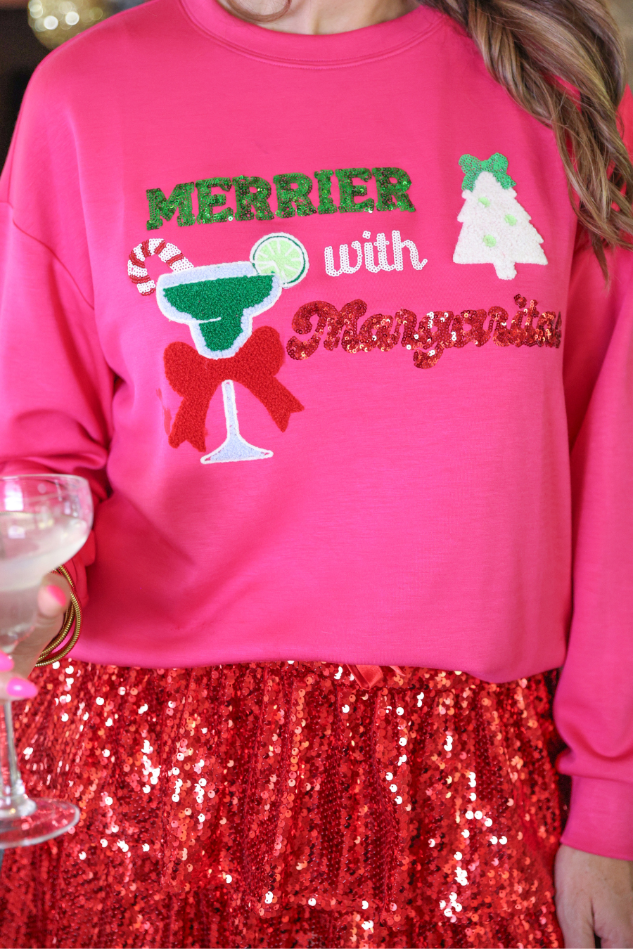 Merrier with Margaritas Pullover