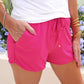 PREORDER- Solid Raspberry Everyday Shorts