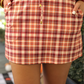PREORDER Thankful Plaid Skort