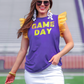 It's Game Day Sequin Patch Top