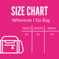 Wherever I Go Textured Duffle Bag