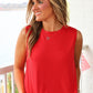 Banks Basic Lettuce Tank- Red