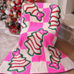 PREORDER- Checkered Bow Christmas Treat Blanket