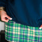Mia Printed Pullover- Parker Plaid
