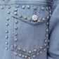 Stella Rhinestone Denim Jacket