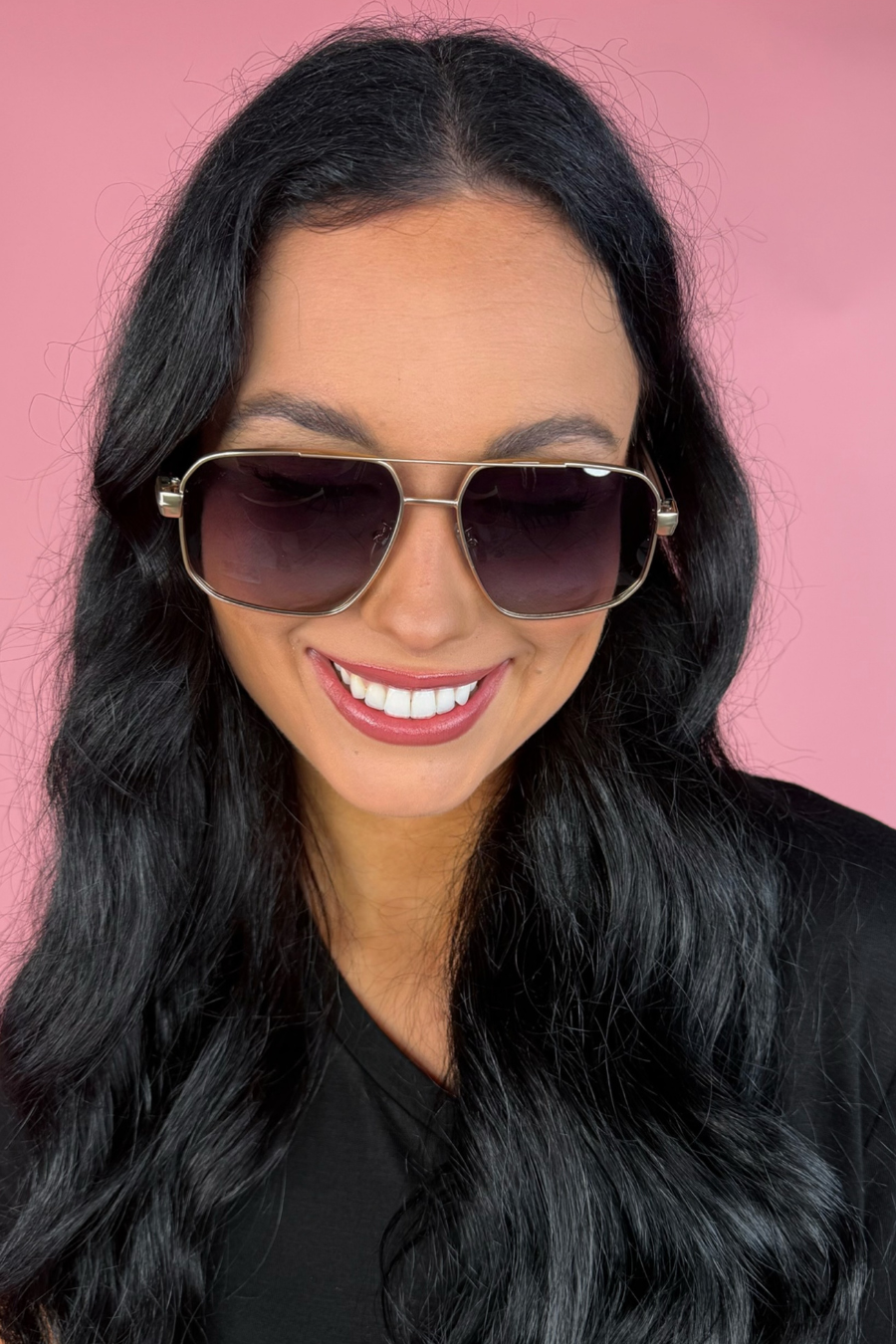 Here Comes The Sun Aviator Sunglasses