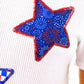 PREORDER- Patriotic Stars Patch Tee