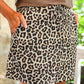 Safari Chic Leopard Skort