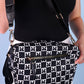 Running Errands Bum Bag- Bow Chic Checkered