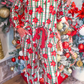 PREORDER- Plaid Poinsettia Ruffle Pajama Set