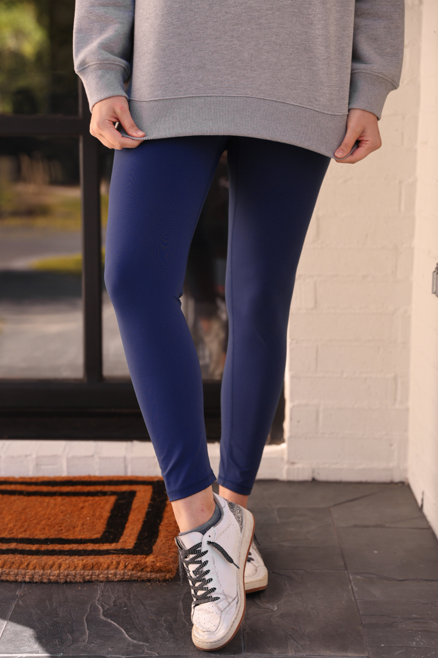 PREORDER- Compression Leggings- Navy