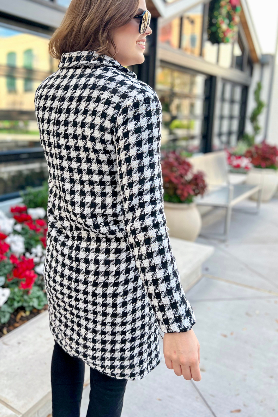 Fifth Avenue Herringbone Coat - Jess Lea Wholesale