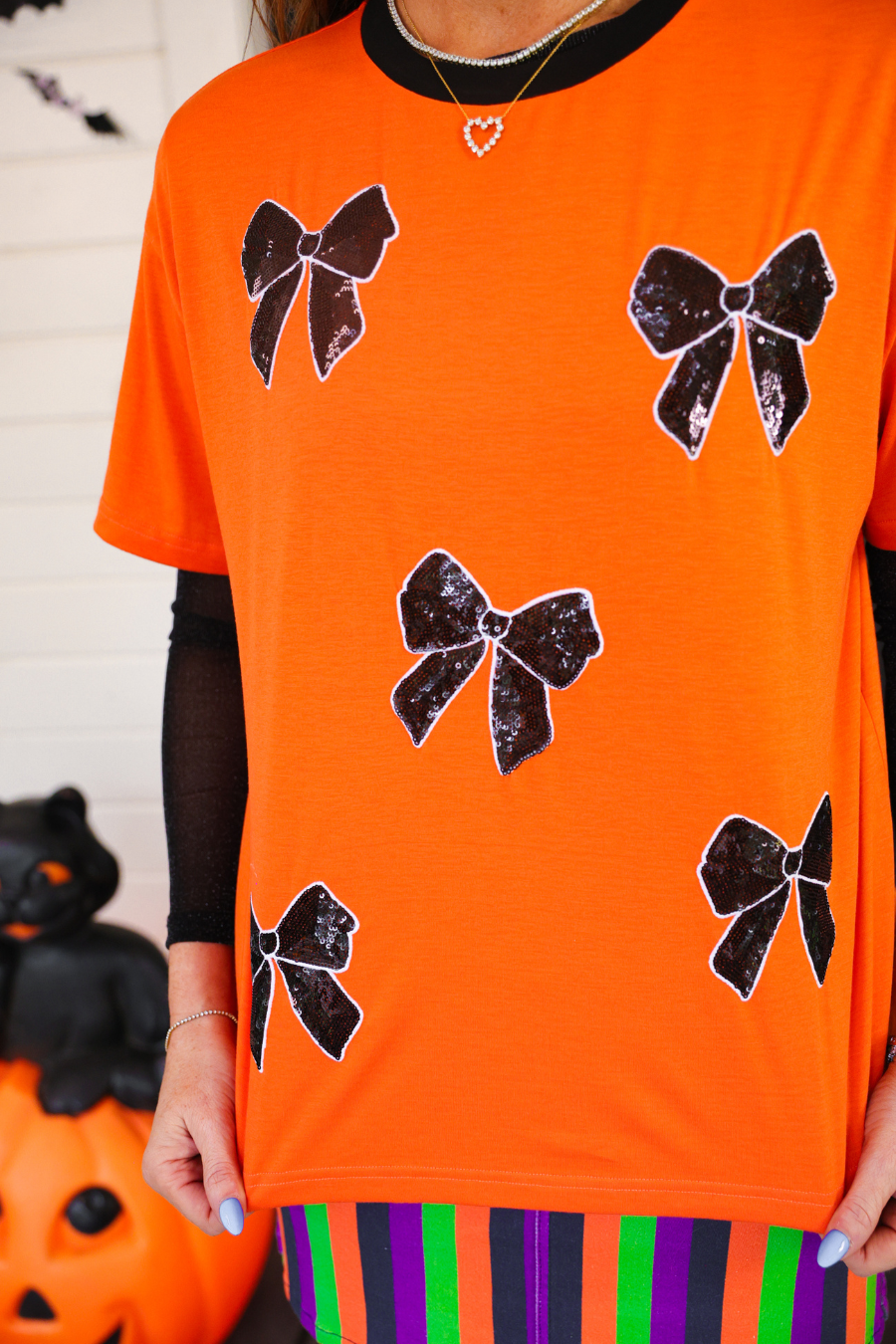 Better Bow-lieve It Sequin Tee