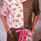PREORDER- Varsity Sweetheart Ruffle Pajama Set