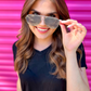 Dare To Dazzle Aviator Sunglasses