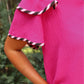 Ava Flutter Sleeve Blouse- Neapolitan Stripes