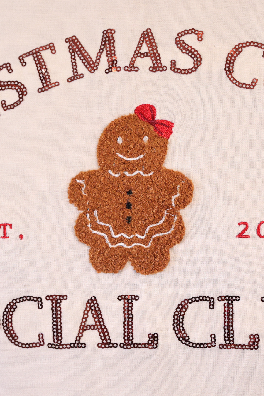 Christmas Cookie Social Club Luxe Pullover