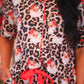 PREORDER- Santa Safari Chic Ruffle Pajama Set