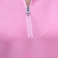 Kayla Luxe Hooded Quarter Zip Pullover- Light Pink