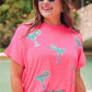Margaritaville Sequin Patch Top