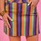 PREORDER- Spooky Nova Striped Denim Skirt