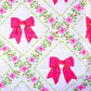 PREORDER- Pretty Lattice Bow Towel