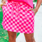 PREORDER-Checked Out Checkered Skort