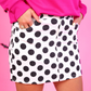 PREORDER- Nova Denim Skirt- Polka Dot