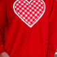 PREORDER- Gingham Heart Luxe Pullover