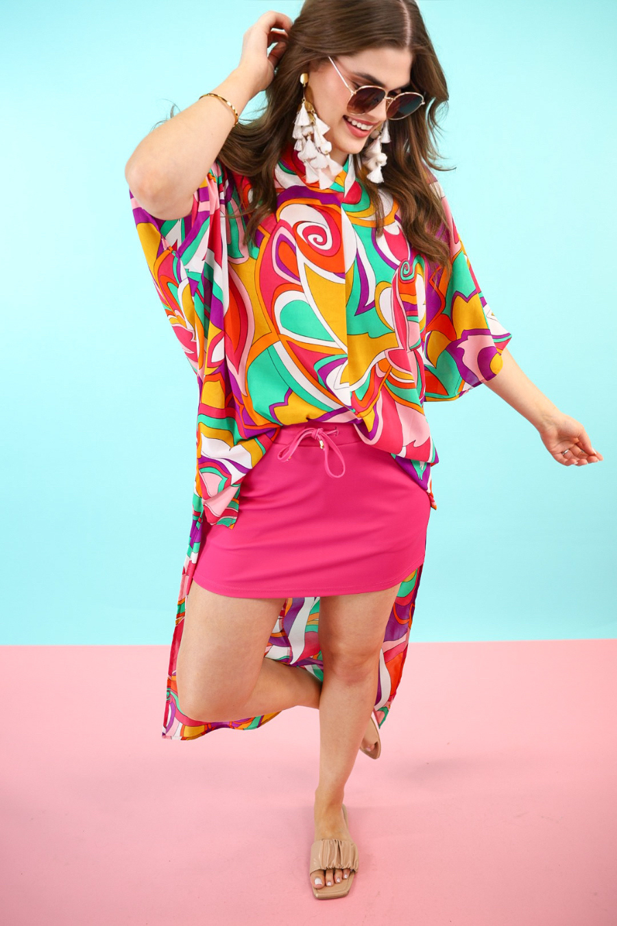 PREORDER-Sunny Skies Hi Lo Tunic