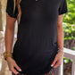 PREORDER- Jess Lea Basic Tee- Black