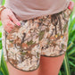 PREORDER- Chloe Camo Everyday Shorts- Classic