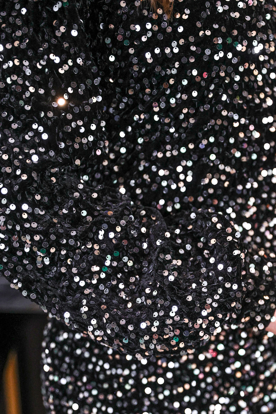 PREORDER- Old Flame Sequin Dress - Black