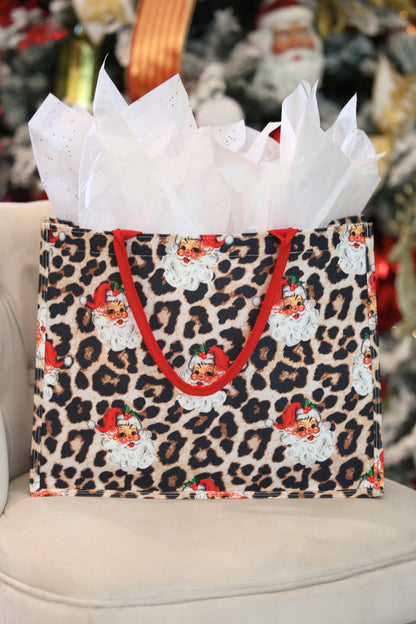 Santa Safari Chic Tote Bag