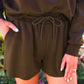 PREORDER- Luna Luxe Pullover Set- Chocolate