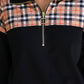 PREORDER- Mia Printed Pullover- Nora Plaid