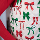 Twila Quilted Tie Vest- Midnight Bow Christmas Edition