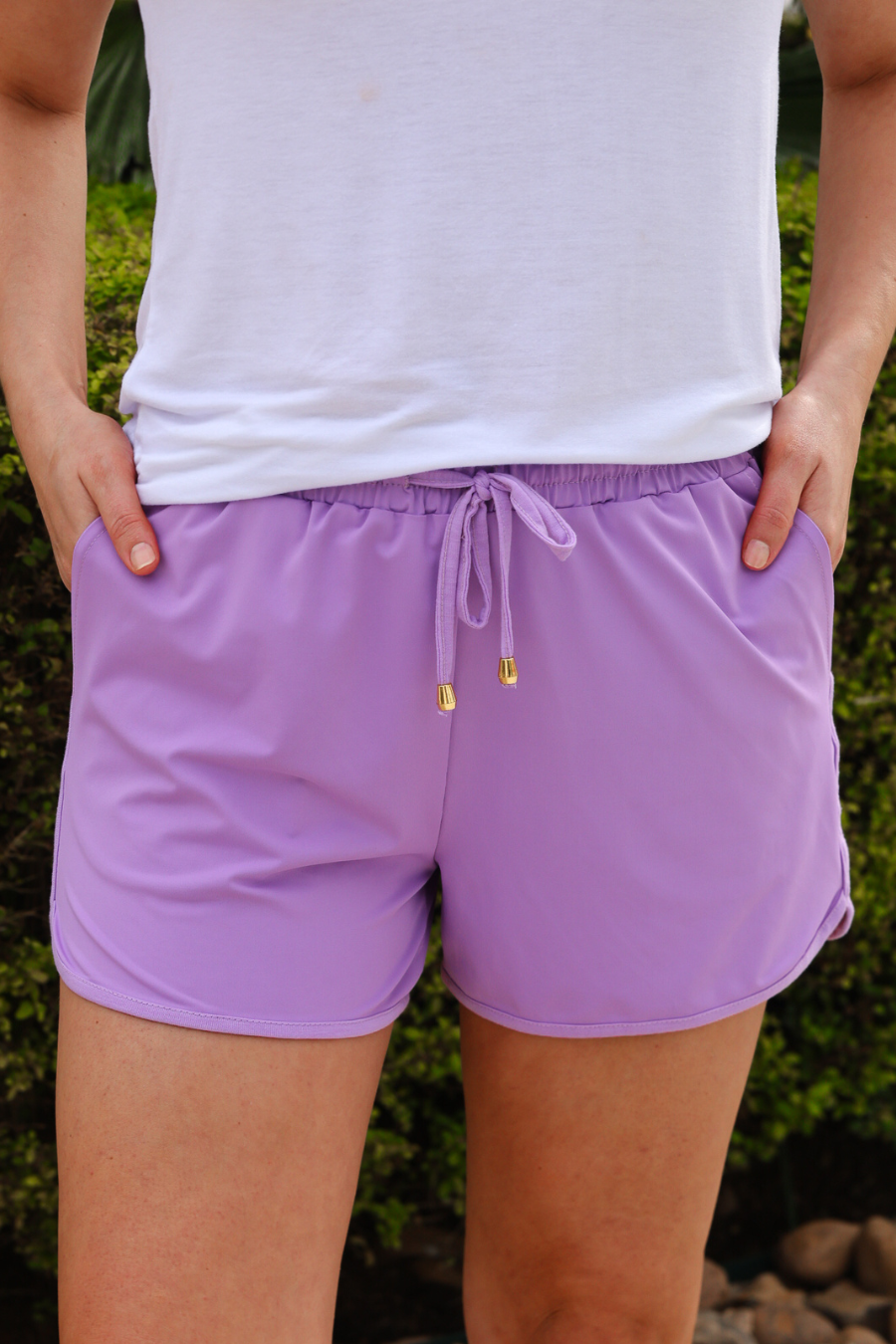 PREORDER- Solid Lavender Everyday Shorts