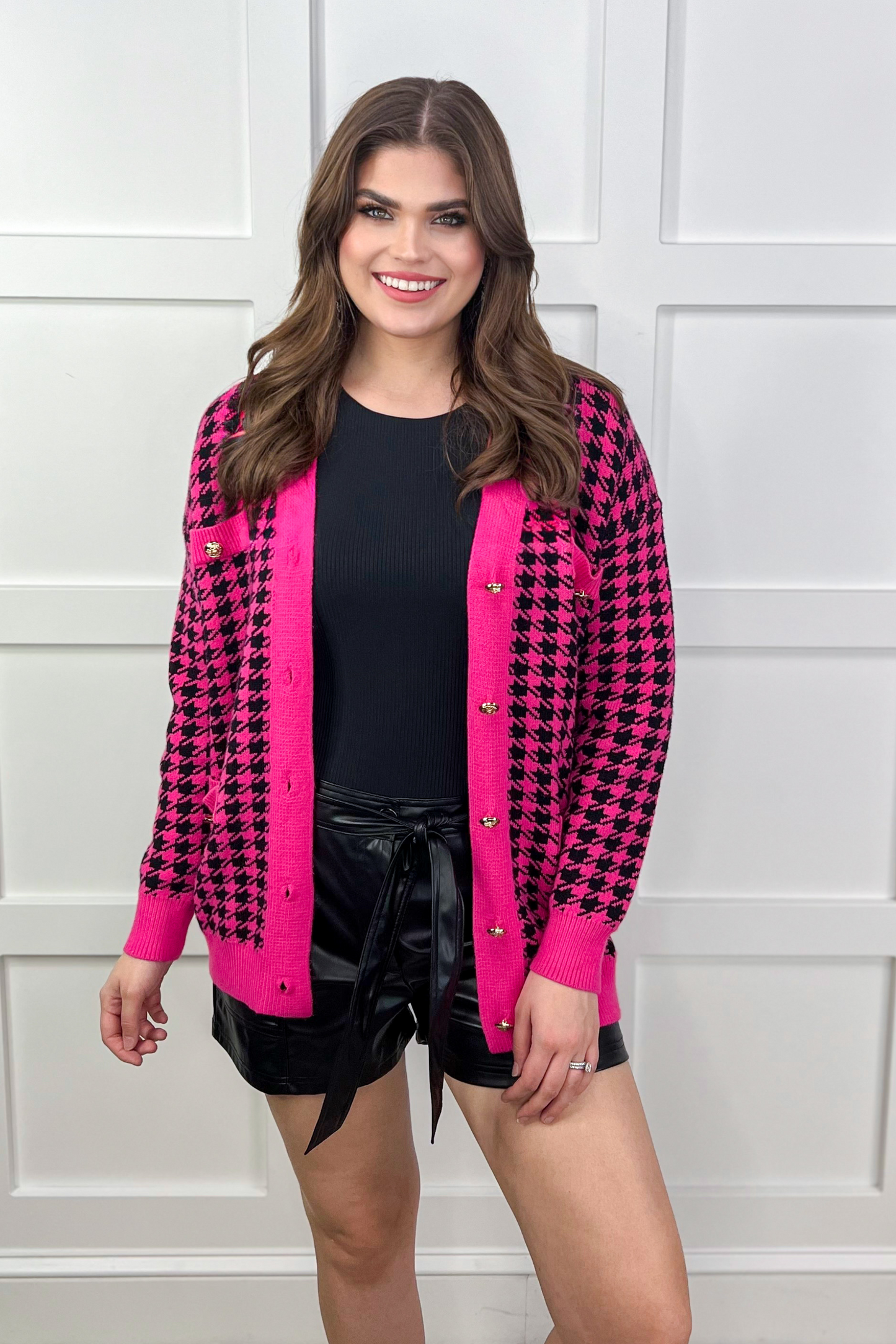 City of Love Houndstooth Jacket