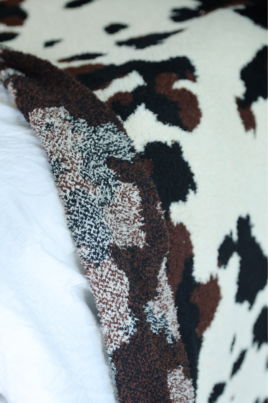 PREORDER- Cowhide Couture Blanket