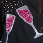 PREORDER-Pop the Champagne Pullover- Black