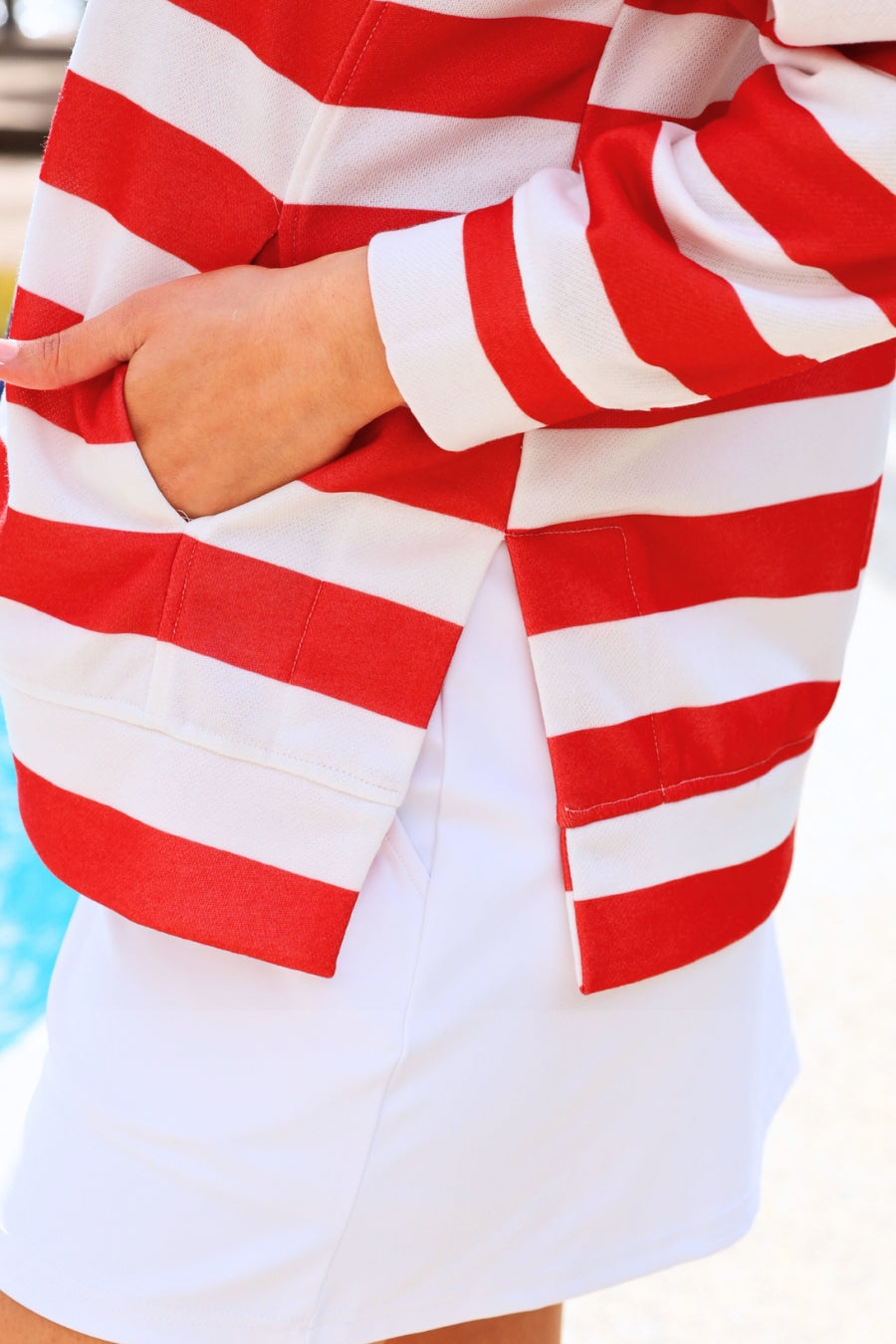 PREORDER- Stars and Stripes Quarter Zip Pullover