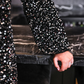 PREORDER- Old Flame Sequin Dress - Black