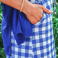 PREORDER- Shades of Blue Gingham Skort
