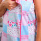 Almost Ready Bath Wrap- Pink Heirloom Patchwork
