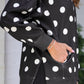 PREORDER- Everyday Pullover- After Dark Polka Dot
