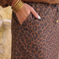 PREORDER- Mia Printed Pullover- Coco Leopard