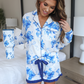 Blossom Ruffle Pajama Set