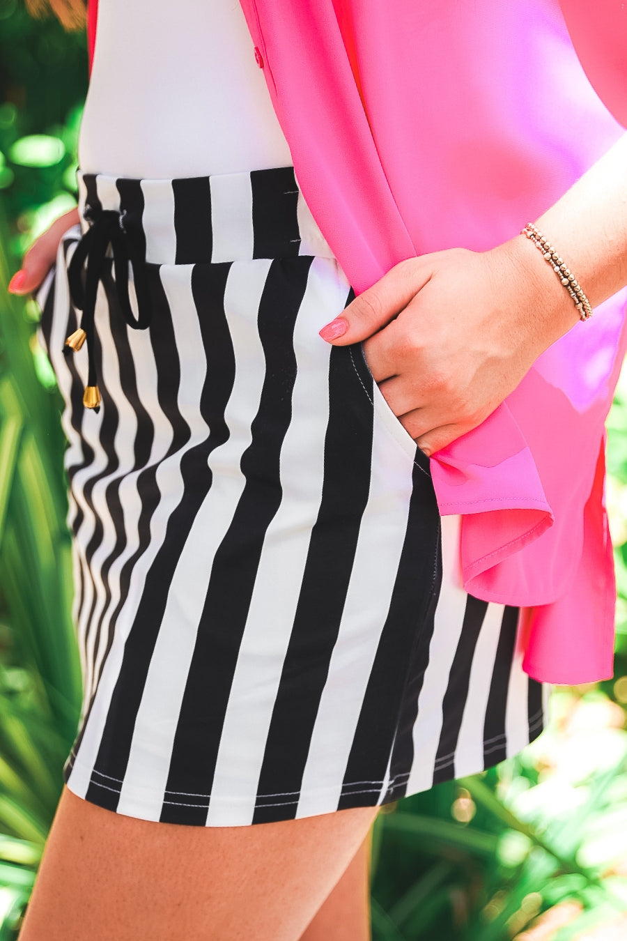 PREORDER- Runway Stripes Skort